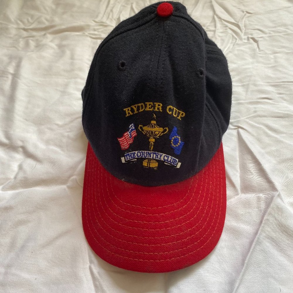 Ryder Cup Blue and Red Hat